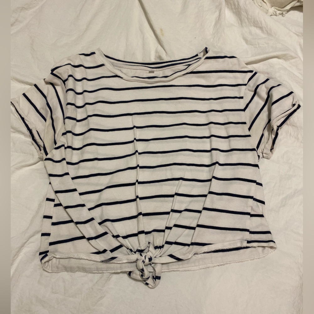 Stripped crop top